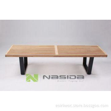 Solid Wood Outdoor Garden Chairs / Ash Wood Nelson Platform